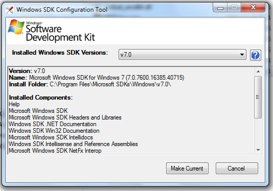 Windows Live Sdk Download Page